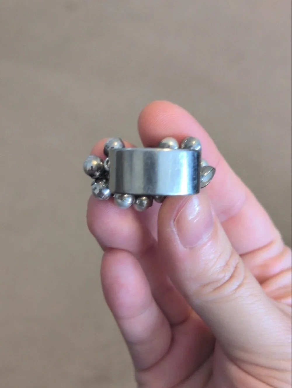Swatch Silver Pearl Cluster Ring - Silver Pearl